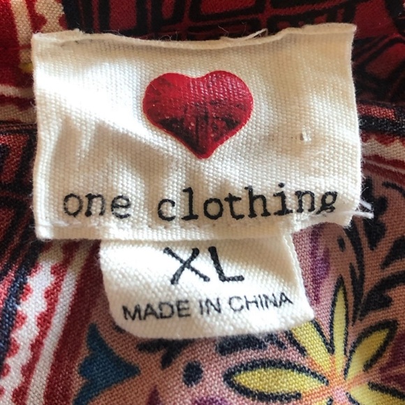 One Clothing pullover bohemian empire waist spaghetti strap tanktop extra large - Picture 9 of 9